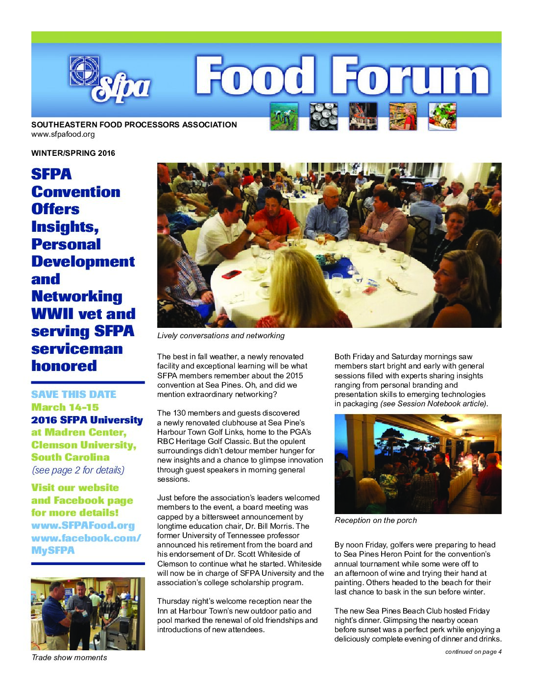 Southeastern Food Processors Association News & Publications