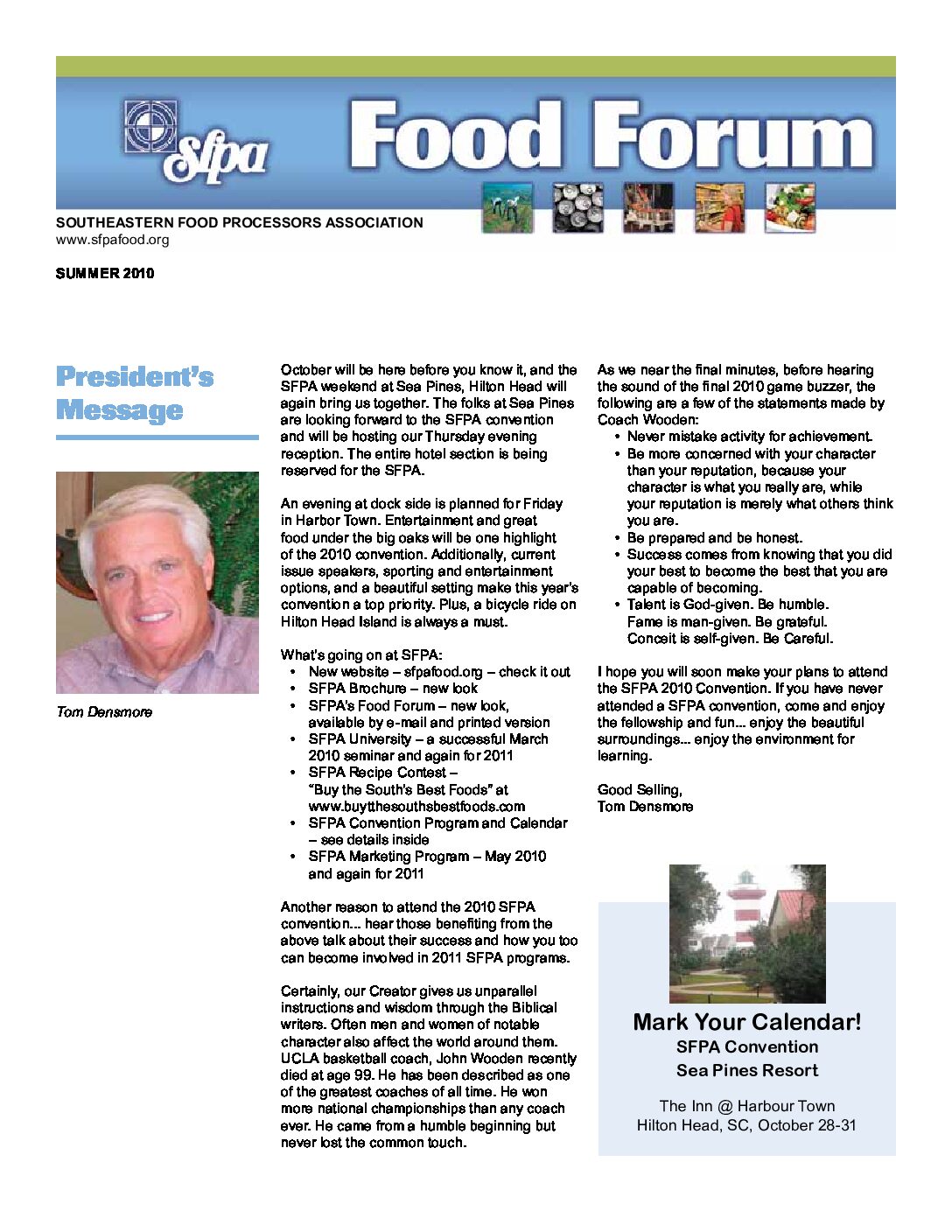 Southeastern Food Processors Association News & Publications