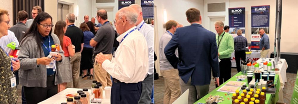 Food processors spend time learning about new product solutions from SFPA Associate members during multiple breaks during general sessions.