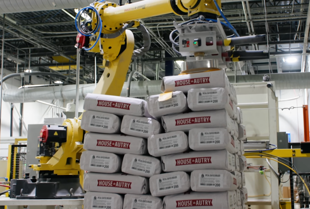 The Four Oaks, NC plant is continuously modernizing technology for efficiency.